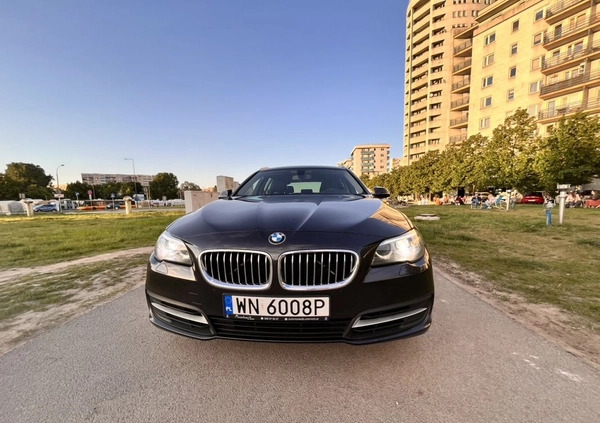 BMW Seria 5 cena 72000 przebieg: 227707, rok produkcji 2015 z Warszawa małe 379